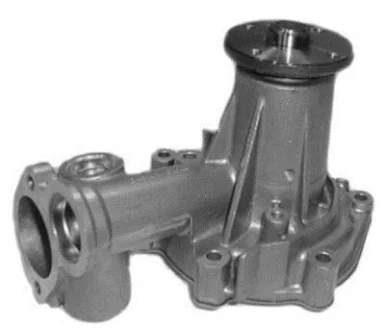 Насос охолоджуючої рідини, з ущільненням HYUNDAI GALLOPER I, GALLOPER II, GRACE, H-1, H-1 / STAREX, H100, PORTER MITSUBISHI GALANT IV, L 300 / DELICA II, L 300 III, L200, L400 2.3D/2.5D 09.80- AISIN WPM002
