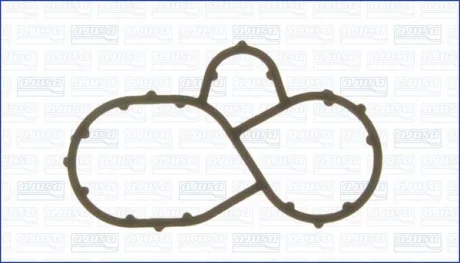 Прокладка корпусу масляного фільтра Opel Movano 2.2/2.5 DTI 98-10/ Renault Master 2.2/2.5 dCi 98-10/ AJUSA 01018800