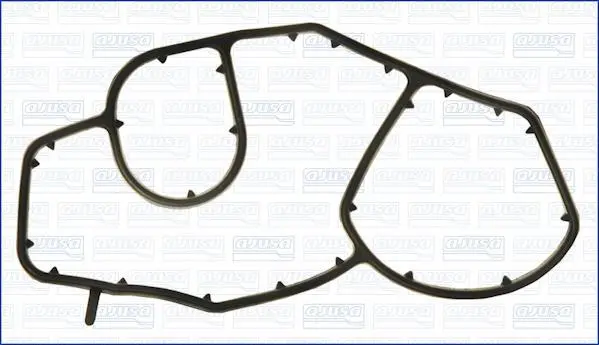 Прокладка корпуса масляного фільтра Berlingo/Partner 1.6 HDi 05-/Bipper/Nemo 1.4 HDi 08- AJUSA 01059500 (фото 1)