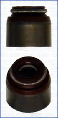 Сальник клапана (5/5x9,7x11,5) HYUNDAI ATOS, GETZ, I10 I INFINITI EX, FX, G, G20, I30, I35, J30, JX, M, M35, M37, M45, Q45 III, Q50, Q60, Q70, QX4, QX50 I, QX56, QX60, QX70, QX80 1.0-5.6ALK 06.86- AJUSA 12012100 (фото 1)