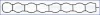 Прокладка впускного колектора CHEVROLET CRUZE, TRAX OPEL ASTRA J, ASTRA J GTC, CORSA D, MERIVA B, MOKKA / MOKKA X 1.7D 09.09- AJUSA 13248800 (фото 1)