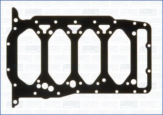 Прокладка масляного піддону AUDI A3, A4 B6, A4 B7, A6 C5 SEAT ALTEA, LEON, TOLEDO III SKODA OCTAVIA II VW EOS, GOLF PLUS V, GOLF V, JETTA III, PASSAT B6, TOURAN 2.0 11.00-11.10 AJUSA 14090200 (фото 1)