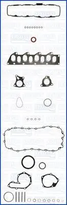 Повний комплект прокладок двигуна VOLVO S40 I, V40 ARO CARPAT NISSAN PRIMERA OPEL MOVANO A, VIVARO A RENAULT CLIO II, ESPACE III, ESPACE IV, GRAND SCENIC II, KANGOO, KANGOO EXPRESS 1.9D 03.97- AJUSA 51013700 (фото 1)