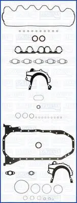Повний комплект прокладок двигуна VW CALIFORNIA T4 CAMPER, LT 28-35 II, LT 28-46 II, TRANSPORTER T4 2.5D 09.95-07.06 AJUSA 51017000 (фото 1)