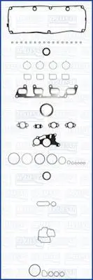 Повний комплект прокладок двигуна AUDI A1, A3 SEAT ALTEA, ALTEA XL, IBIZA IV, IBIZA IV SC, IBIZA IV ST, LEON, TOLEDO IV SKODA RAPID, YETI VW BEETLE, CADDY ALLTRACK IV 1.6D 02.09-09.20 AJUSA 51042100 (фото 1)