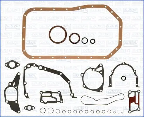 Комплект прокладок нижній Hyundai H1 2.5 d/TD/TCI 97-07/ H100 2.5/2.6 d/TD 96-04/ Mitsubishi L200-L3 AJUSA 54042600 (фото 1)