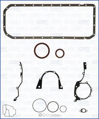 Комплект прокладок двигуна (низ) BMW 3 (E36), 5 (E34), 5 (E39) 2.0/2.5 03.90-06.03 AJUSA 54054500 (фото 1)