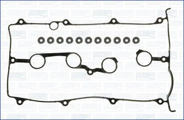 Прокладка клапанної кришки MAZDA 323/626/PREMACY 1.6/2.0i 98-05(к-т) AJUSA 56031100 (фото 1)