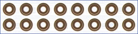 Сальники клапанов (к-кт) Hyundai/Kia/Mazda/Mitsubishi/Subaru/Toyota AJUSA 57016600 (фото 1)