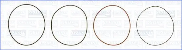 Комплект прокладок гільзи циліндра ALFA ROMEO 155, 164 CHRYSLER VOYAGER III FORD SCORPIO II JEEP CHEROKEE, GRAND CHEROKEE I, GRAND CHEROKEE II OPEL FRONTERA A 2.5D/3.1D 01.88-12.01 AJUSA 60005800 (фото 1)