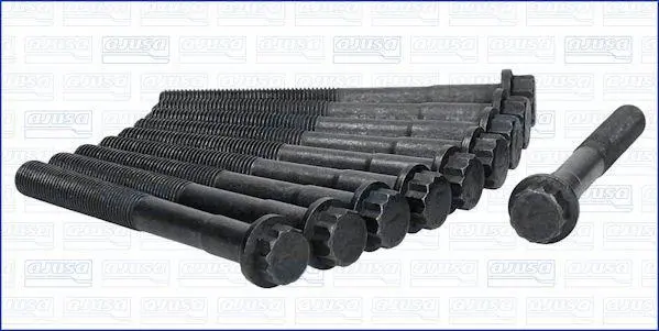 Болти ГБЦ (к-кт 10шт.) Land Cruiser Prado/Hilux 2.0/2.4/2.7 89- AJUSA 81013400 (фото 1)