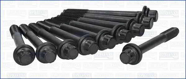 Болти головки блоку Grandis 04-11/Lancer 98-13/Outlander 01-07 2.0-2.4 (10 шт.) AJUSA 81024100 (фото 1)