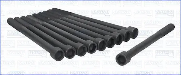 Комплект болтів ГБЦ Mazda 3/5/6 2.0 D/DI/CD 02-10/ MPV 2.0 DI 02-06 (M12/L160) AJUSA 81035800 (фото 1)