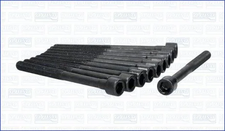 Болти головки блоку Qashqai I/Tiida 1.6 i 04-/Dokker/Duster 1.6i 15- (10шт.) AJUSA 81042800