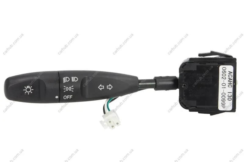 Перемикач комбінов. під кермом (фари індикатори) DAEWOO NEXIA 02.95-08.97 AKUSAN K01W028AKN (фото 1)