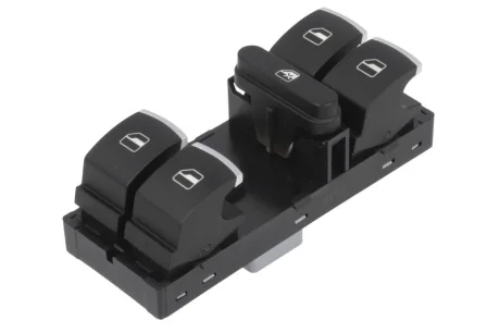 Кнопка піднімання вікна передн лів VW AMAROK, CC B7, GOLF PLUS V, GOLF VI, JETTA IV, PASSAT ALLTRACK B7, PASSAT B7, TIGUAN, TOURAN 1.2-3.6 01.05- AKUSAN K01W052AKN