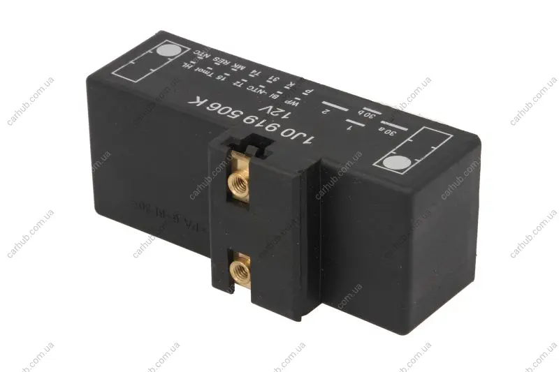 Реле (12V, 70A) AUDI A3, TT SEAT AROSA, LEON, TOLEDO II SKODA OCTAVIA I VW BORA, BORA I, GOLF IV, LUPO I, NEW BEETLE, POLO 09.96-12.13 AKUSAN K05W002AKN (фото 1)