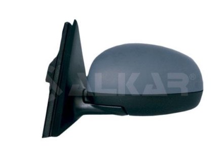 Зеркало заднего вида (под покраску) Skoda Fabia06-14(L) (механика) ALKAR 6137559