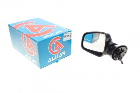 Дзеркало заднього виду Renault Sandero 07-/Dacia Duster 10-/Logan 04- (L) (механіка) ALKAR 6164594