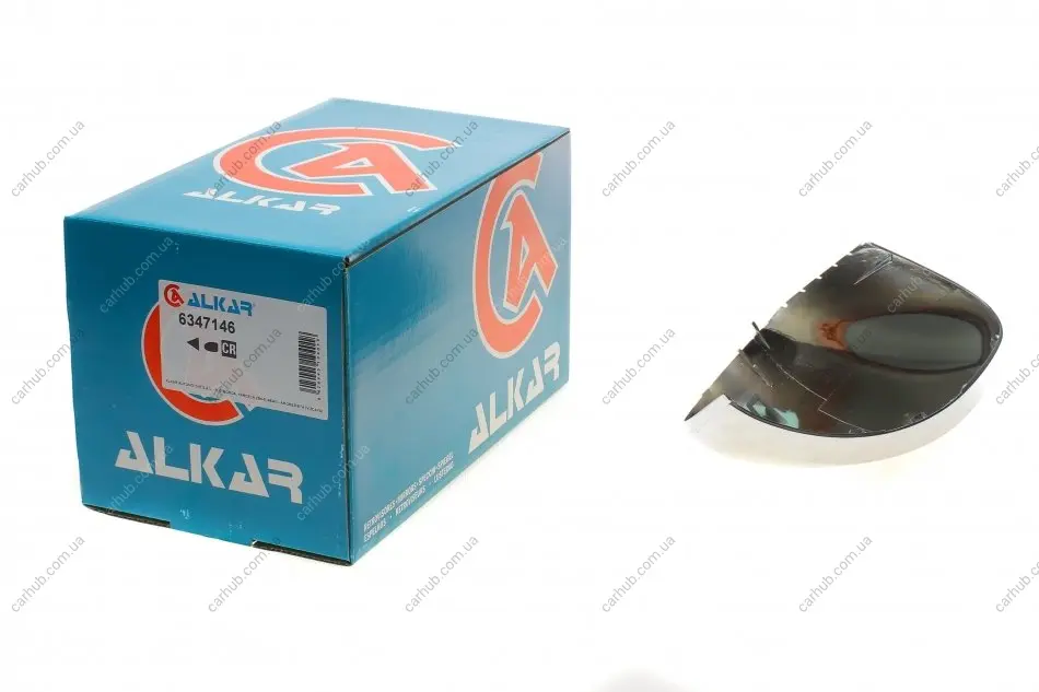 Кришка дзеркала (L) VW Sharan 10-/Tiguan 07-/Skoda Yeti 09-/Seat Alhambra 10- (хром) ALKAR 6347146 (фото 1)