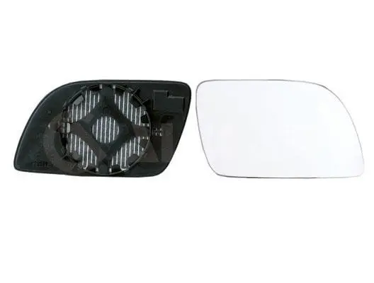 Скло дзеркала VW Polo 01- (R) ALKAR 6402110 (фото 1)