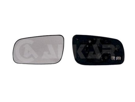 Скло дзеркала (з підігрівом) Skoda Superb 01-08 (R) ALKAR 6434127