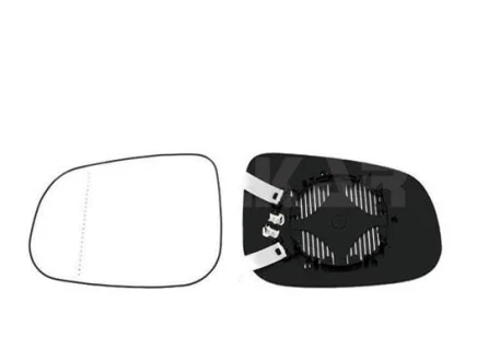Скло дзеркала (з підігрівом) Volvo C30/C70/S40/S60/S80/V40/V50/V60/V70 05-18 (L) ALKAR 6471598