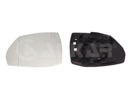 Скло дзеркала (з підігрівом) Audi Q5/Q7 2.0/3.0 TFSI 15- (L) ALKAR 6471808