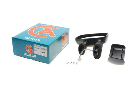 Дзеркало заднього виду Fiat Doblo 1.2-1.9 JTD 01- (R) (електро/підігрів) ALKAR 9226930