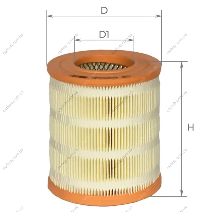 Фільтр повітряний Audi A6 2.0TDI/TFSI 04-11 ALPHA FILTER AF0203 (фото 1)
