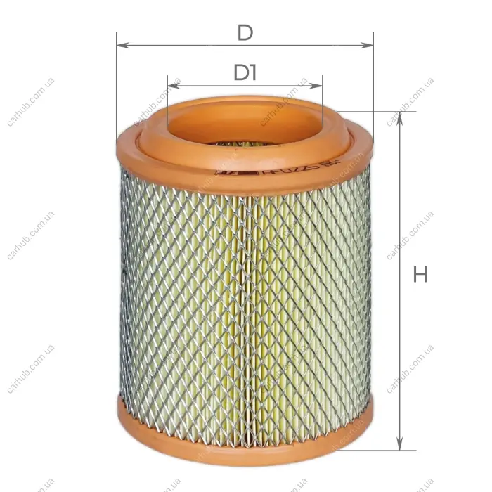 Фільтр повітряний Jeep Patriot/Compass 2.0/2.4 06- ALPHA FILTER AF0225 (фото 1)
