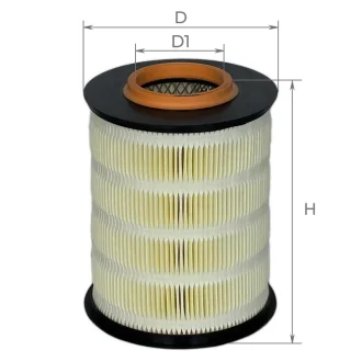 Фільтр повітряний Ford Connect 1.5-1.6TDCI 13-/Focus/Volvo 1.4-2.0/1.5-2.0TDCi/Mazda 3/5 1.6CD 07- ALPHA FILTER AF0226