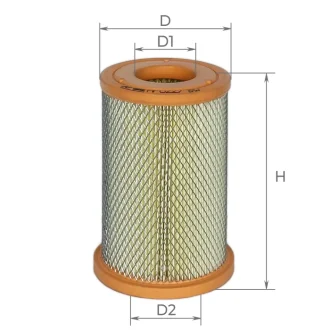 Фільтр повітряний Nissan NP300 2.5dCi 08-/Navara 2.5Di 02- ALPHA FILTER AF0227