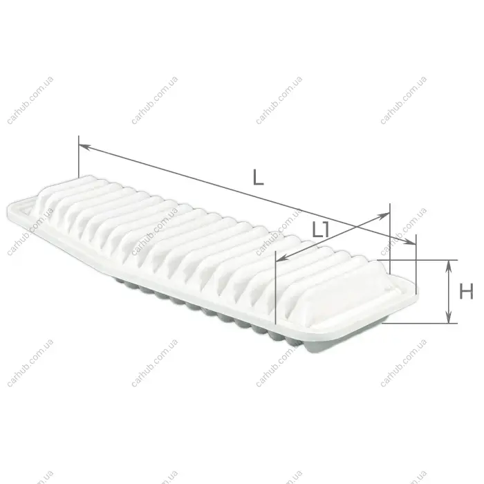 Фільтр повітряний Toyota Rav 4 II/Previa II 2.0/2.4WTi 00-06 ALPHA FILTER AF1015 (фото 1)