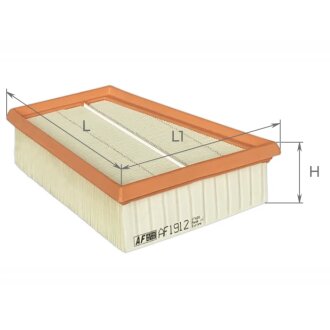 Фільтр повітряний Renault Kangoo 1.5dCi/Blue dCi 19-/Megane/Scenic 1.9-2.0dCi/2.0 16V 02-10 ALPHA FILTER AF1912