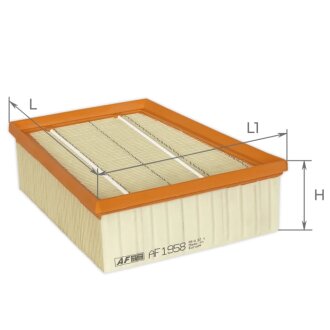 Фільтр повітряний Renault Kangoo 1.3TCe 21-/Megane 1.0-1.3TCe/1.6 15-/Scenic 1.2-1.3TCe 16- ALPHA FILTER AF1958