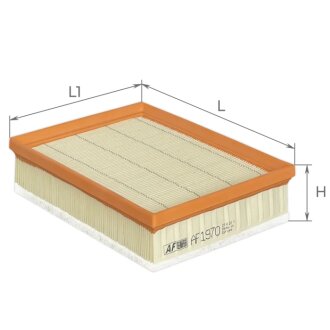 Фільтр повітряний Citroen Berlingo/C3-C5/Jumpy/Fiat Doblo/Scudo/Peugeot 208/308/508 1.5BlueHDi 18- ALPHA FILTER AF1970