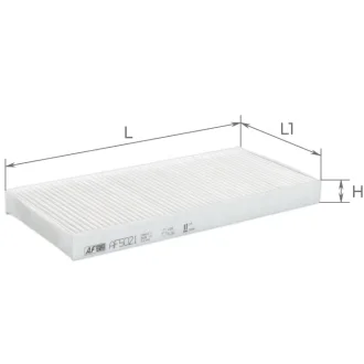 Фільтр салону Ford Focus 98-04/Transit Connect/Tourneo Connect 02-13 ALPHA FILTER AF5021