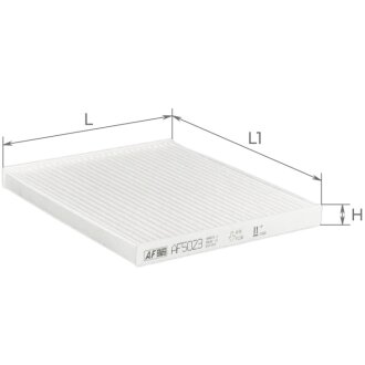 Фільтр салону Hyundai Accent 06-12 (+AC) ALPHA FILTER AF5023