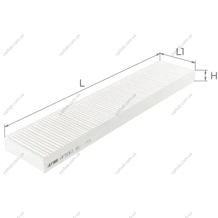 Фільтр салону Ford Mondeo/Jaguar X-Type 00-09 ALPHA FILTER AF5061 (фото 1)