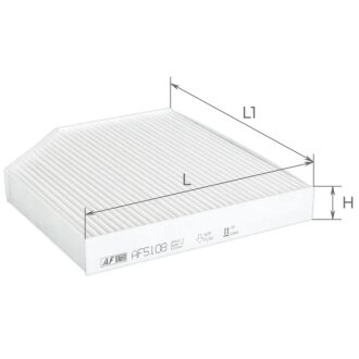 Фільтр салону Audi A4/A5/Q5 07-/Porsche Macan 14- ALPHA FILTER AF5108