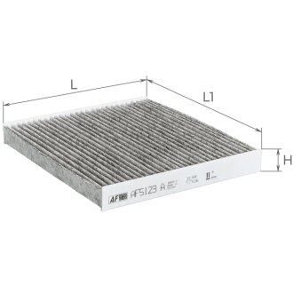 Фільтр салону ALPHA FILTER AF5123A