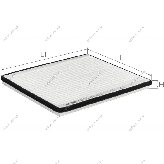 Фільтр салону Subaru Legacy/Outback 08-09/Toyota Rav4/Yaris 94-06 ALPHA FILTER AF5126 (фото 1)