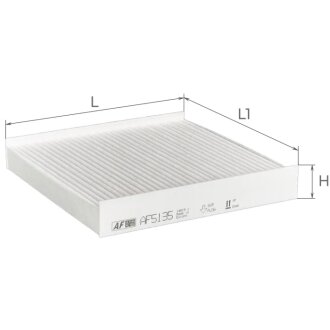 Фільтр салону Citroen Berlingo/Peugeot Partner 01- ALPHA FILTER AF5135