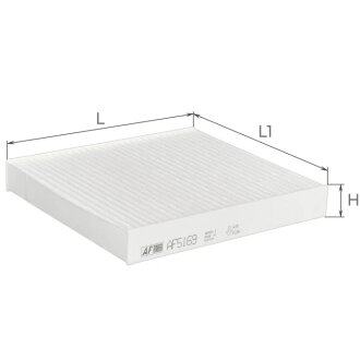 Фільтр салону Suzuki S-Cross/SX4 S-Cross 13-/Vitara 15- ALPHA FILTER AF5169