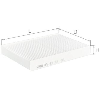 Фільтр салону Renault Trafic III/Scenic III 09- ALPHA FILTER AF5190