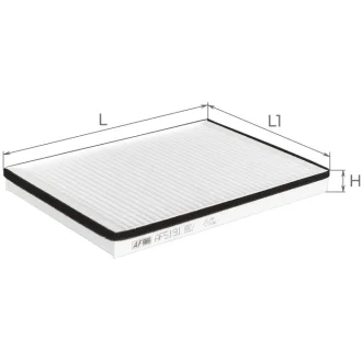 Фільтр салону Opel Antara/ Chevrolet Captiva 06- ALPHA FILTER AF5191