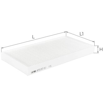 Фільтр салону ALPHA FILTER AF5197