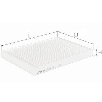 Фільтр салону ALPHA FILTER AF5218