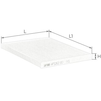 Фільтр салону ALPHA FILTER AF5262